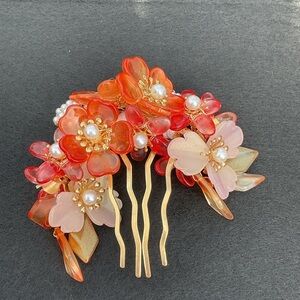 Lady Ancient Hanfu Headwear Hair Combs Chinese Classical Hair Accessories
